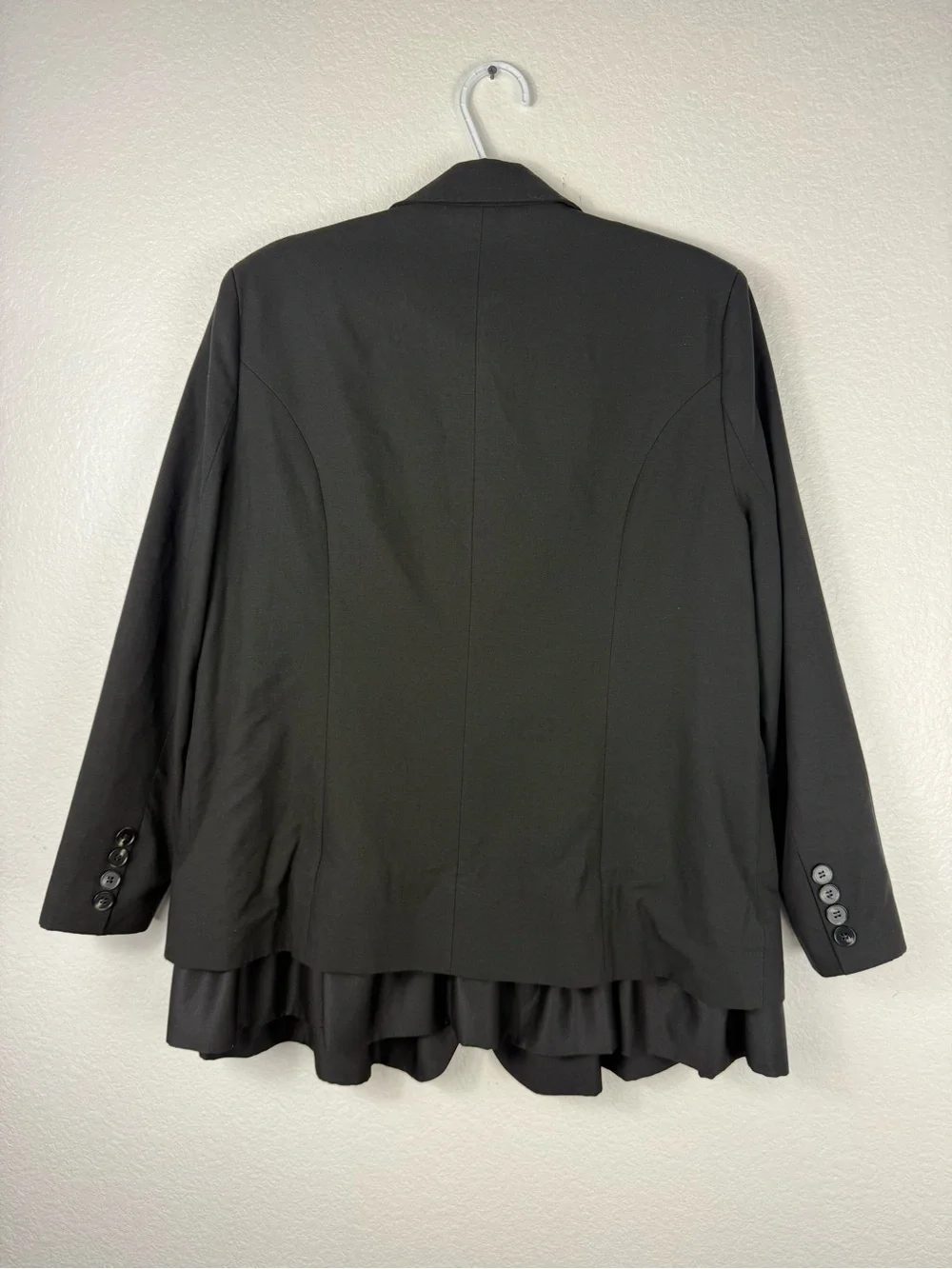 Mare Mare anthropologie Relaxed Twofer Blazer black size S